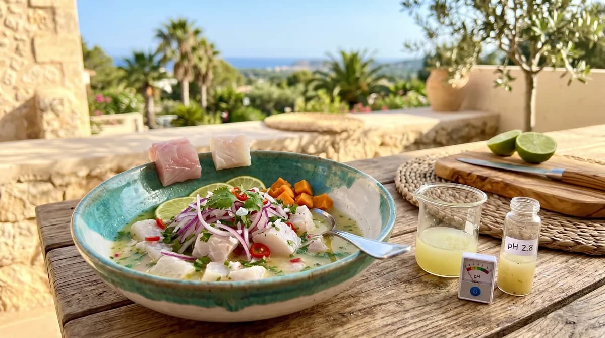 Garen ohne Hitze: Die Biochemie hinter perfektem Sommer-Ceviche
